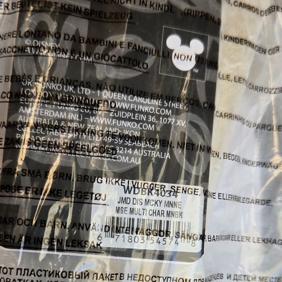 Comic Spot Exclusive Great Gatsby Mickey & Minnie Loungefly Mini Backpack - Picture 6 of 6